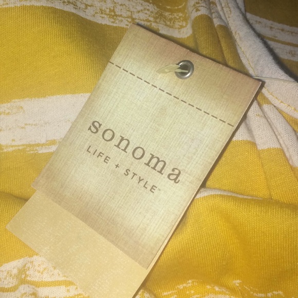 Sonoma striped high low dress - Picture 8 of 8